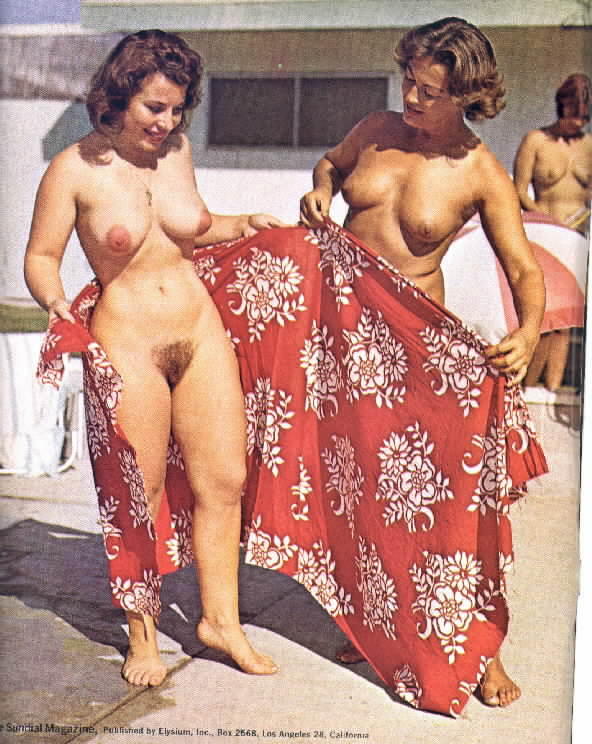 Vintage nudist  Retro vintage sexy naturist wives's body,.. Picture 2