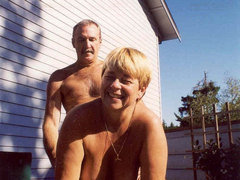 Good-looking of age babes posing not at home - Full-grown Naturists