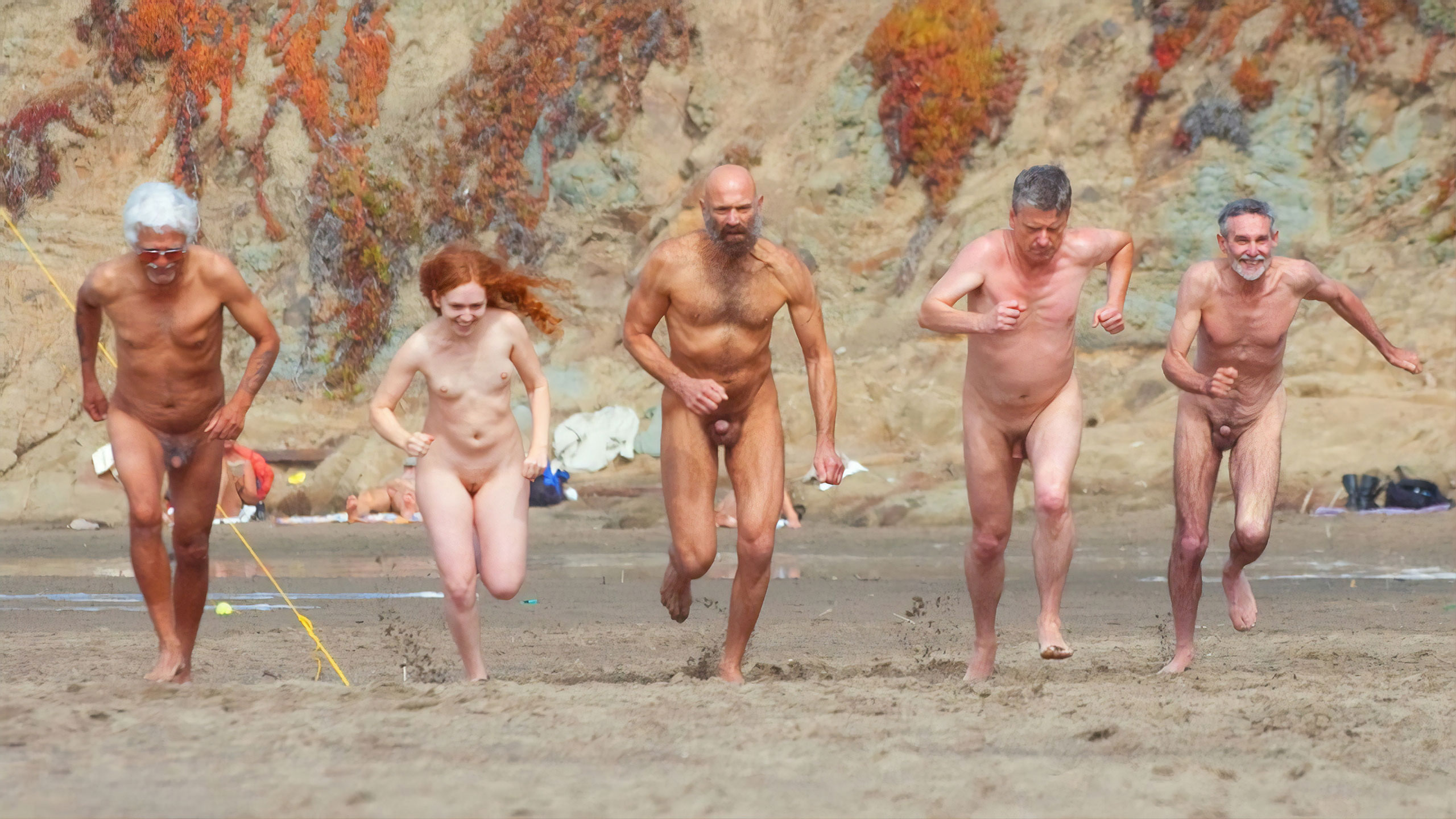 all Aged with an increment of youthful nudists.. Scene 4