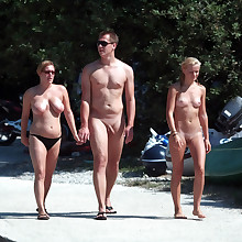 Pervert nudists with age offset