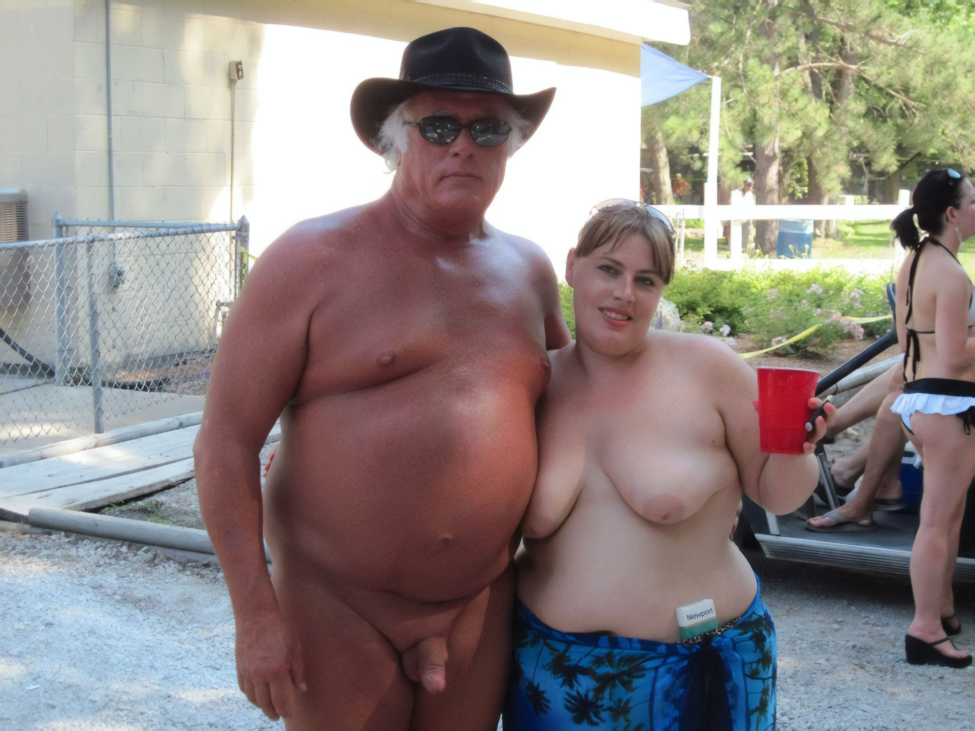 all Invective naturist elderly ragtag on touching.. Scene 4