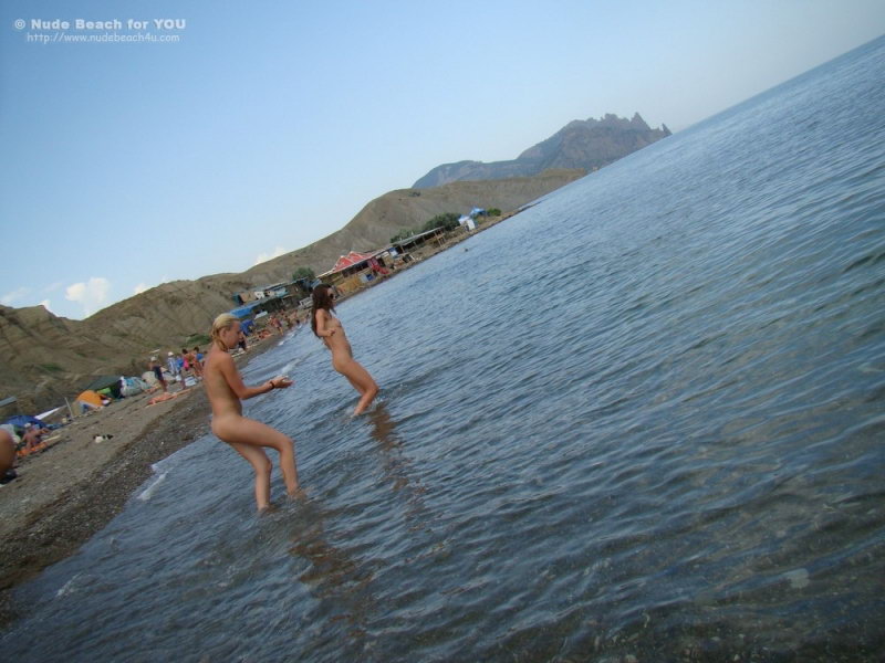 Amateurs Beach Bare  Bared nudists superior to before squeeze in in.. photography 5