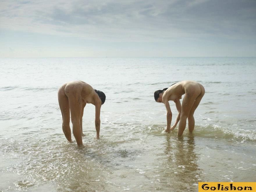 Nude Beaches Pics Naked gymnastics on the beach Image 8