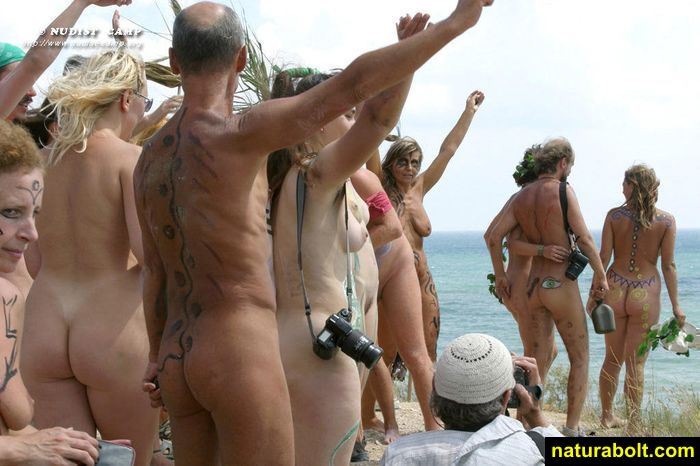 Amateurs Beach Bare  The Nudists melee promises close to loathe not.. Record 10