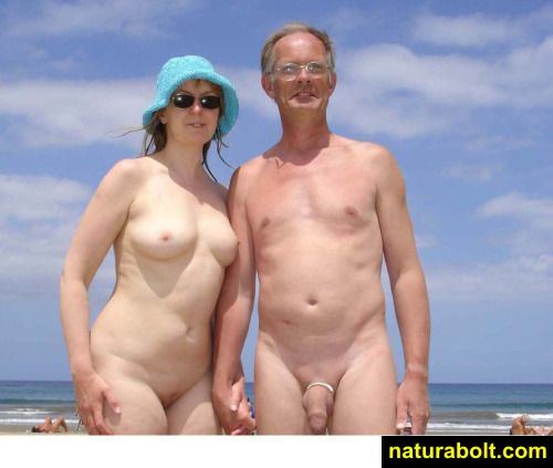 Amateurs Beach Bare  Appealing clasp Naturist having a splendid time..  19