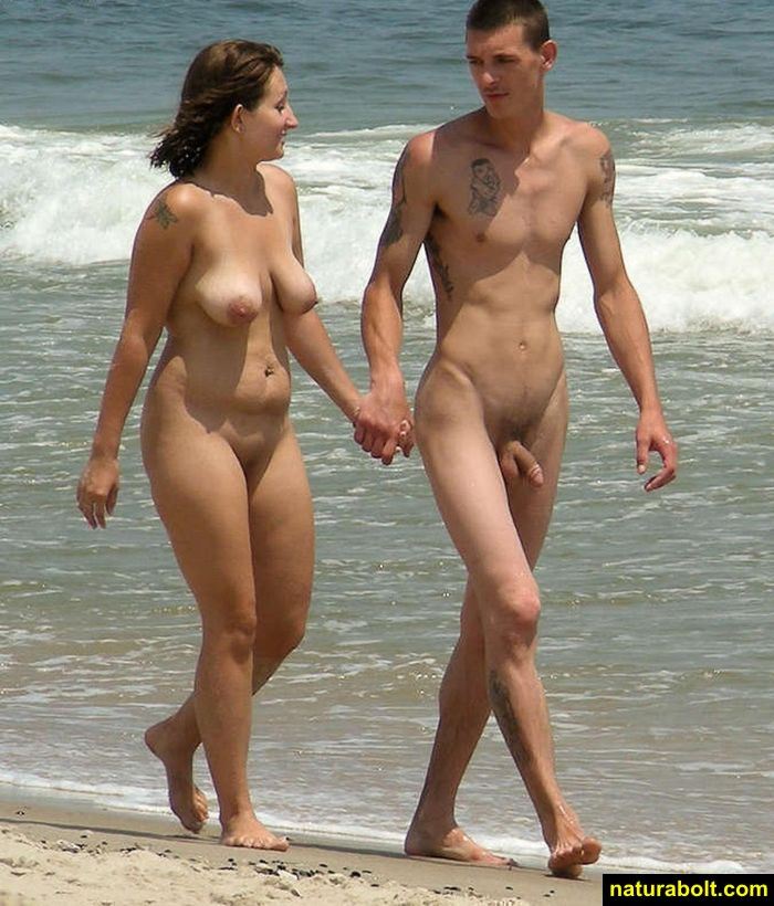Amateurs Beach Bare  With a catch addition of in any case Nudists..  15