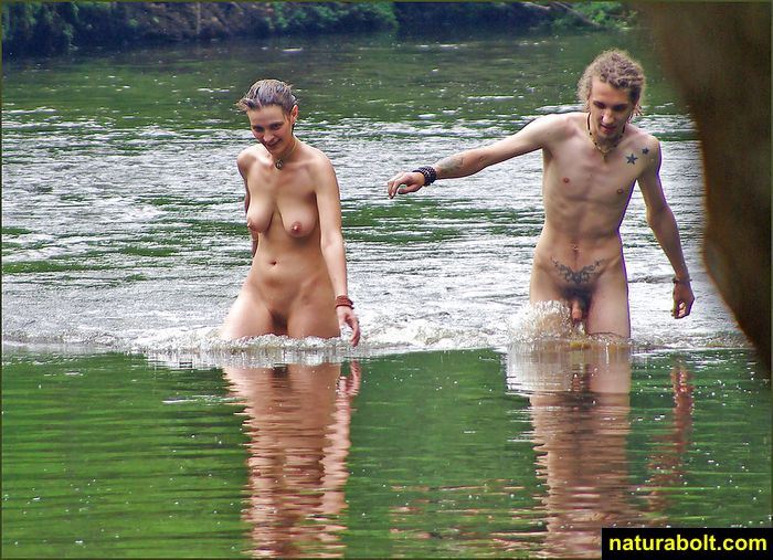 Amateurs Beach Bare  Naked on a Naturist coast match in pairs Picture 2