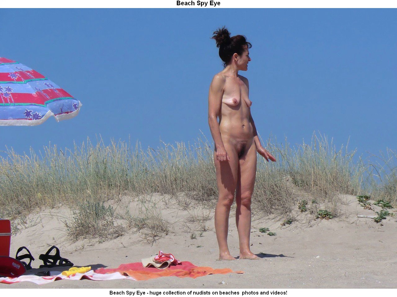 Nude Beaches Pics Nudist beach photos - well-built hardcore nudist.. Picture 2