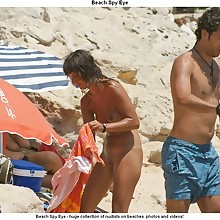 Nudist beach photos - obscene real nudists warms naked vagina in the sun on nude beach in turkey