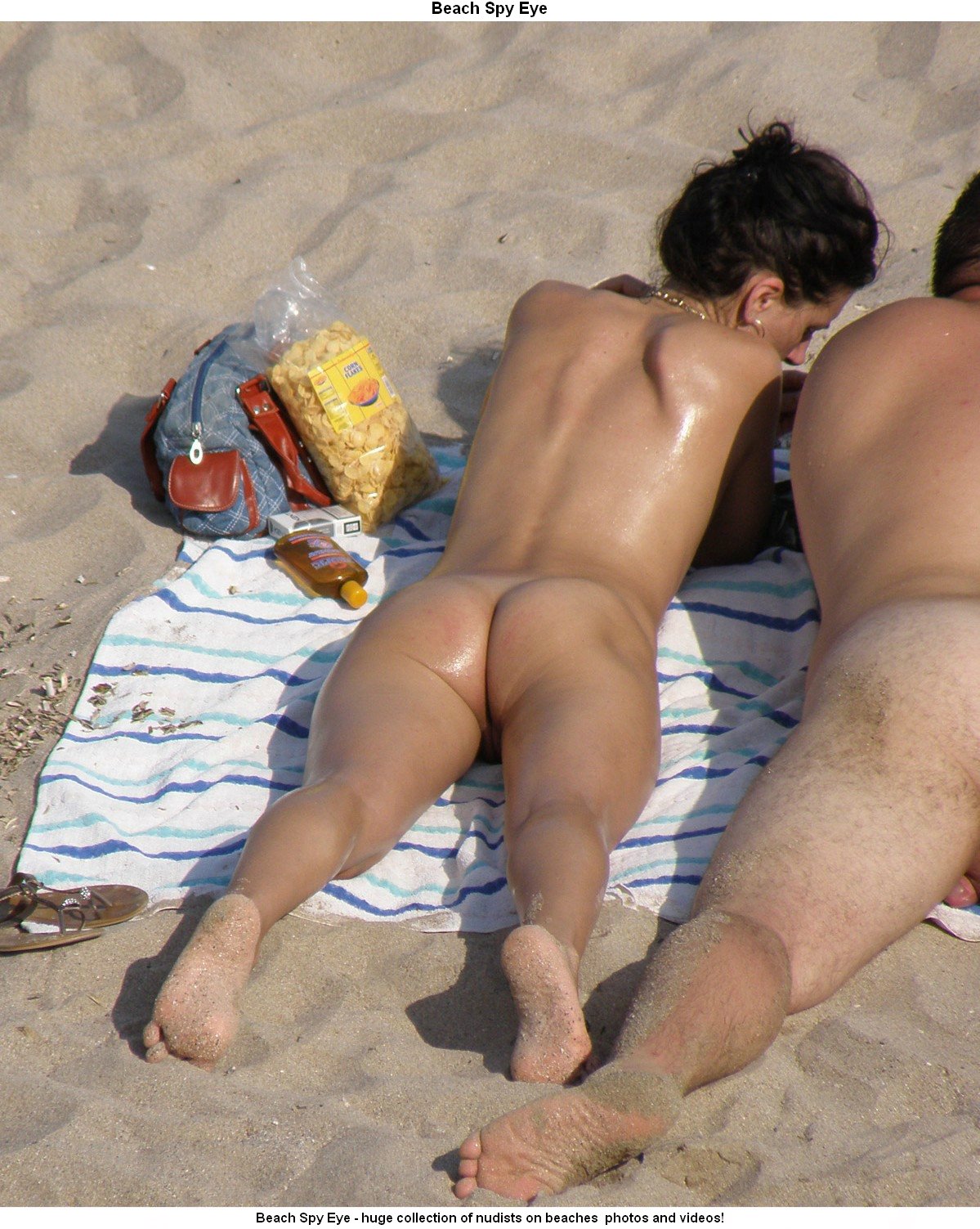 Nude Beaches Pics Nudist beach photos - well-built nudist girls.. Photo 1