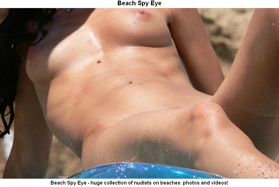 Nude Beaches Pics Nudist beach photos - smeared with cream true.. Image 8