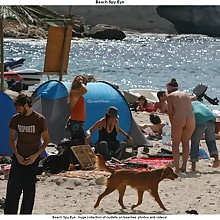 Nudist beach photos - adorable blonds and brunet girls..