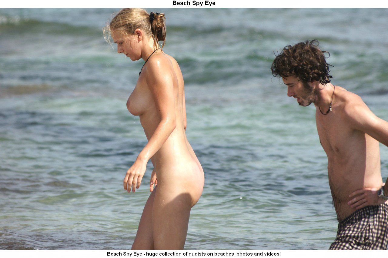 Nude Beaches Pics Nudist beach photos - With bald pussy female.. Photo 1
