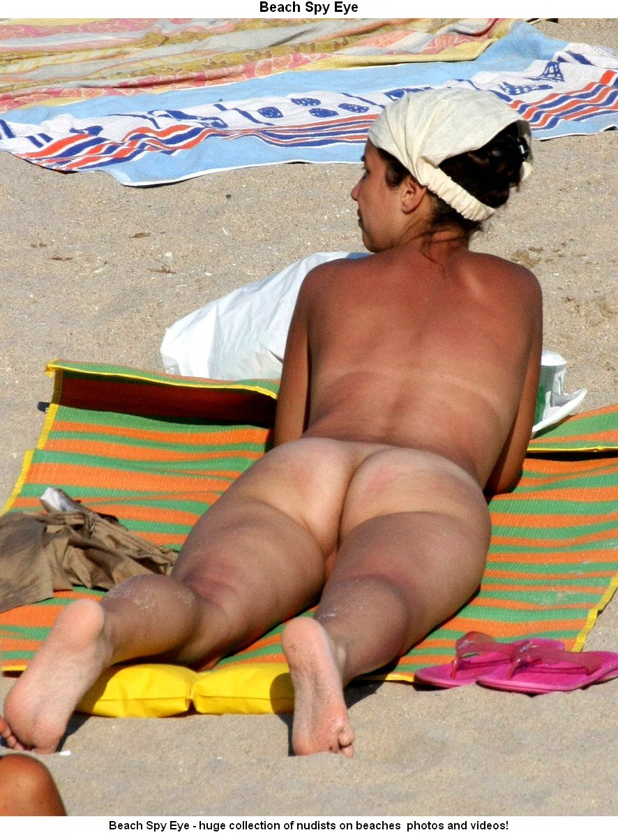 Nude Beaches Pics Nudist beach photos - sunburned true naturist.. Picture 2