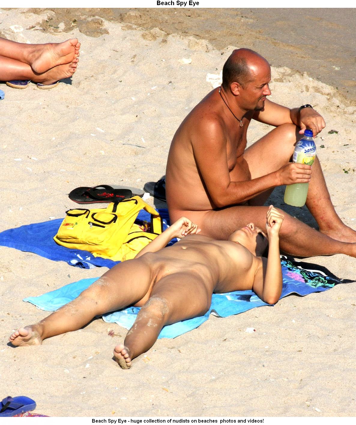 Nude Beaches Pics Nudist beach photos - sunburned true naturist.. Scene 4